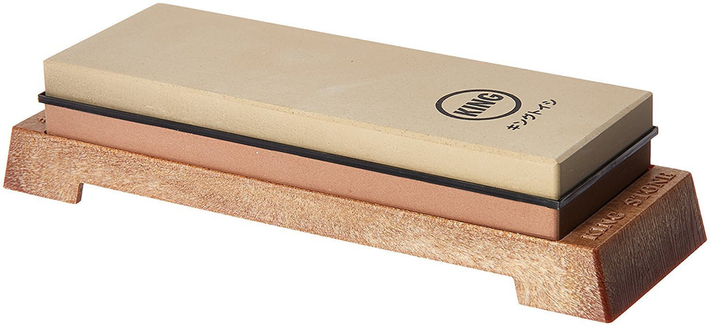 King Deluxe HT-65 Whetstone – 1000/6000 Grit Japanese Sharpening Stone