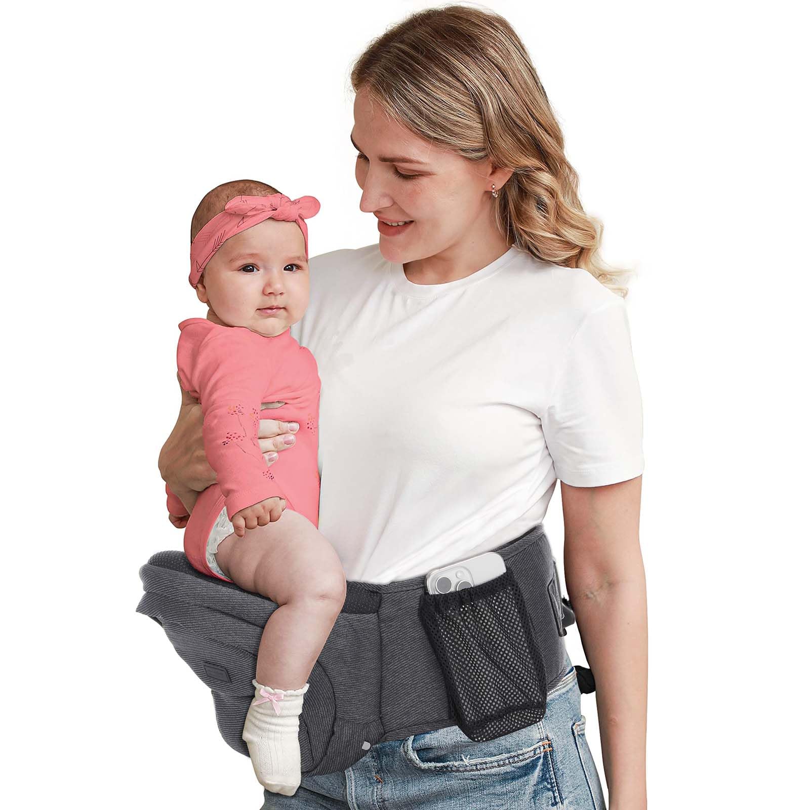 Ergonomic Baby Hip Seat Carrier | Toddler Waist Belt Bag