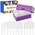 Jolof Store 20Pcs Knit Blocking Combs Kit for Knitting and Crochet