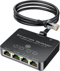 KiWiBiRD 4 Port Gigabit Ethernet Switch | 1000Mbps RJ45 Network Splitter