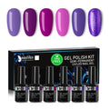 Beautilux HEMA Free Gel Nail Polish Set | 6 x 10ml UV LED Manicure