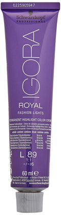 Schwarzkopf Igora Royal Fashion Lights L-89 Red Violet Hair Color 60ml
