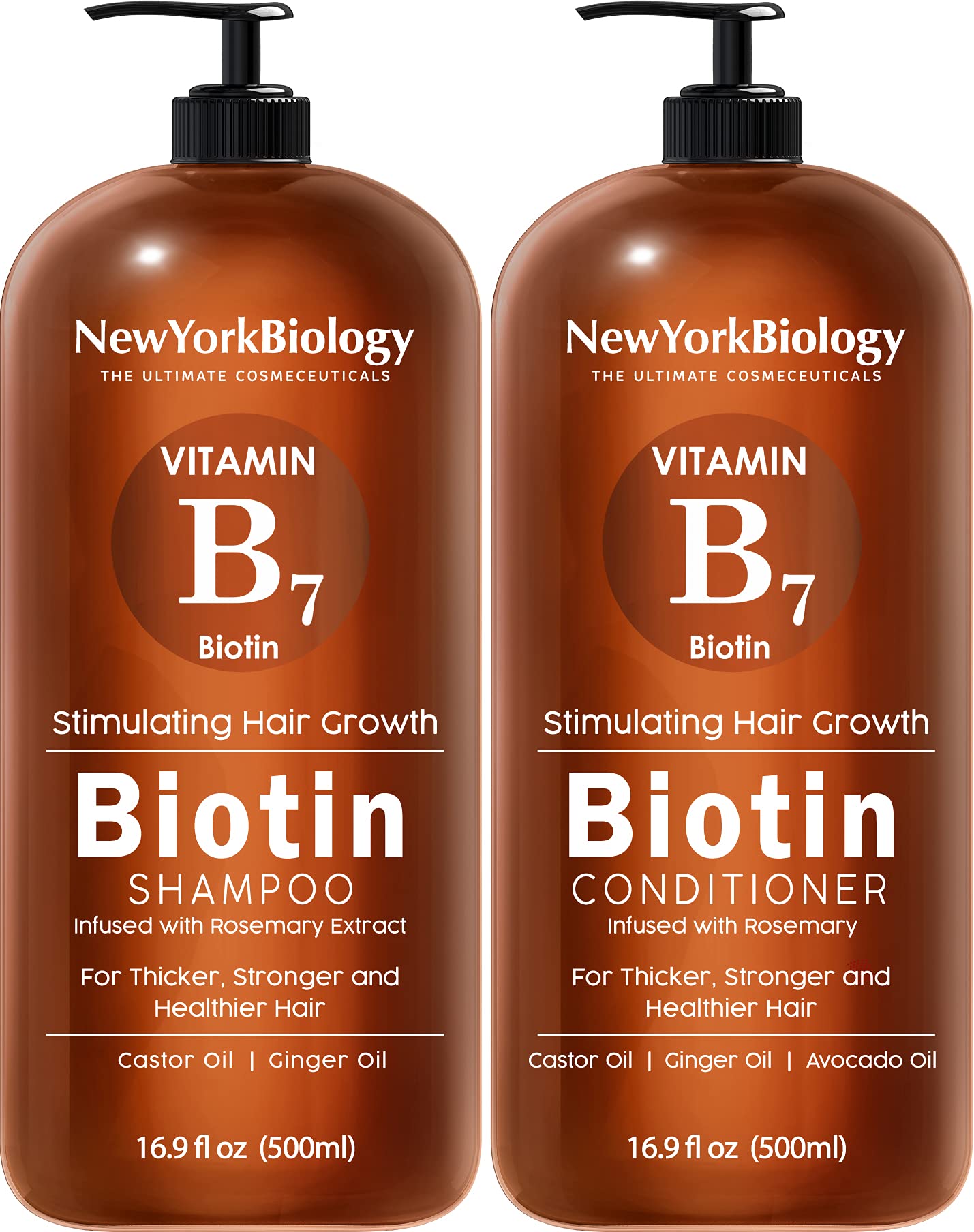 Biotin Shampoo and Conditioner Set – Hair Thickening Formula