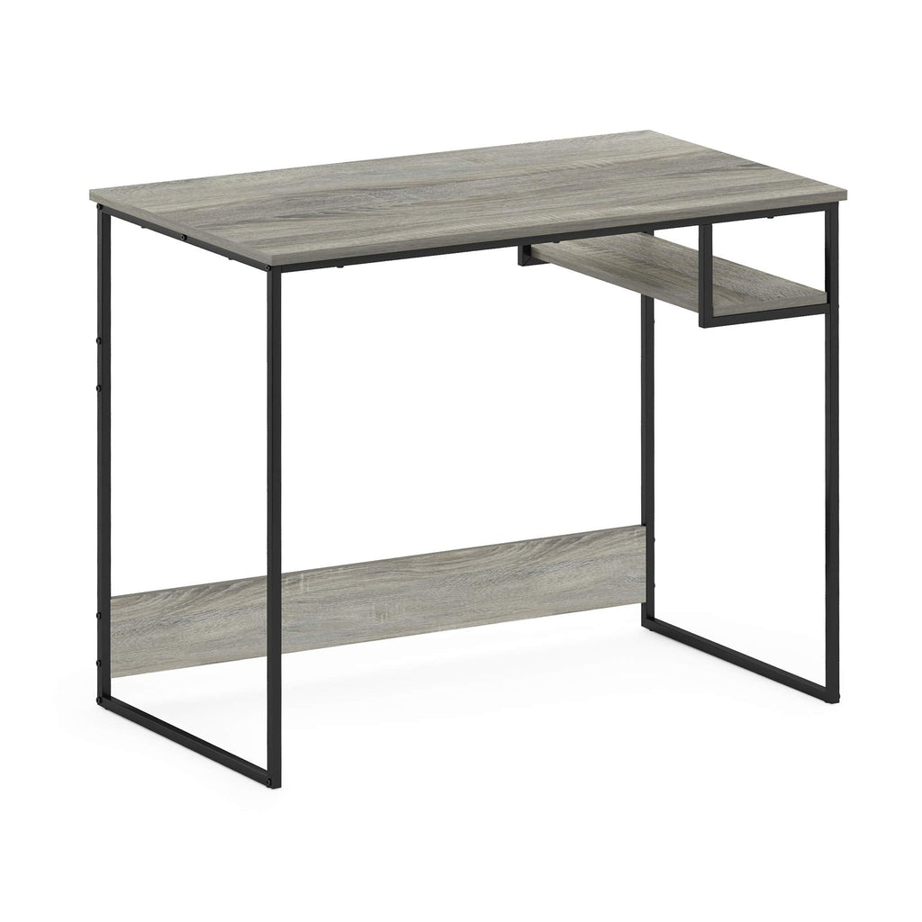 Furinno Moretti Modern Lifestyle Study Desk, Computer Desk, 90 cm W, French Oak Grey - image 4