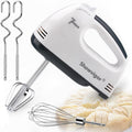 Electric Hand Mixer – 4 Stainless Steel Beaters & Turbo Boost