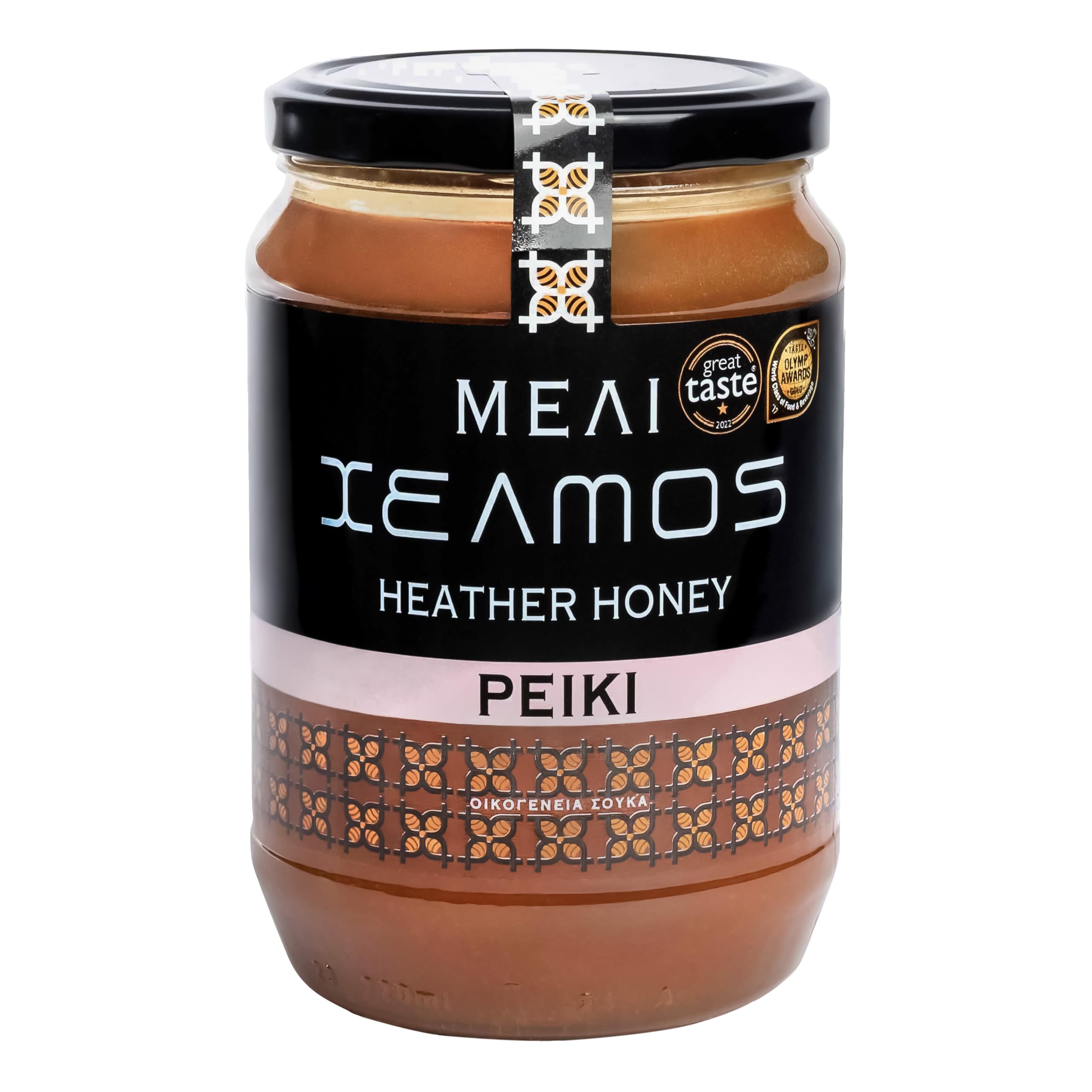Helmos Greek Heather Honey – Raw, Unpasteurized & Natural - 950g