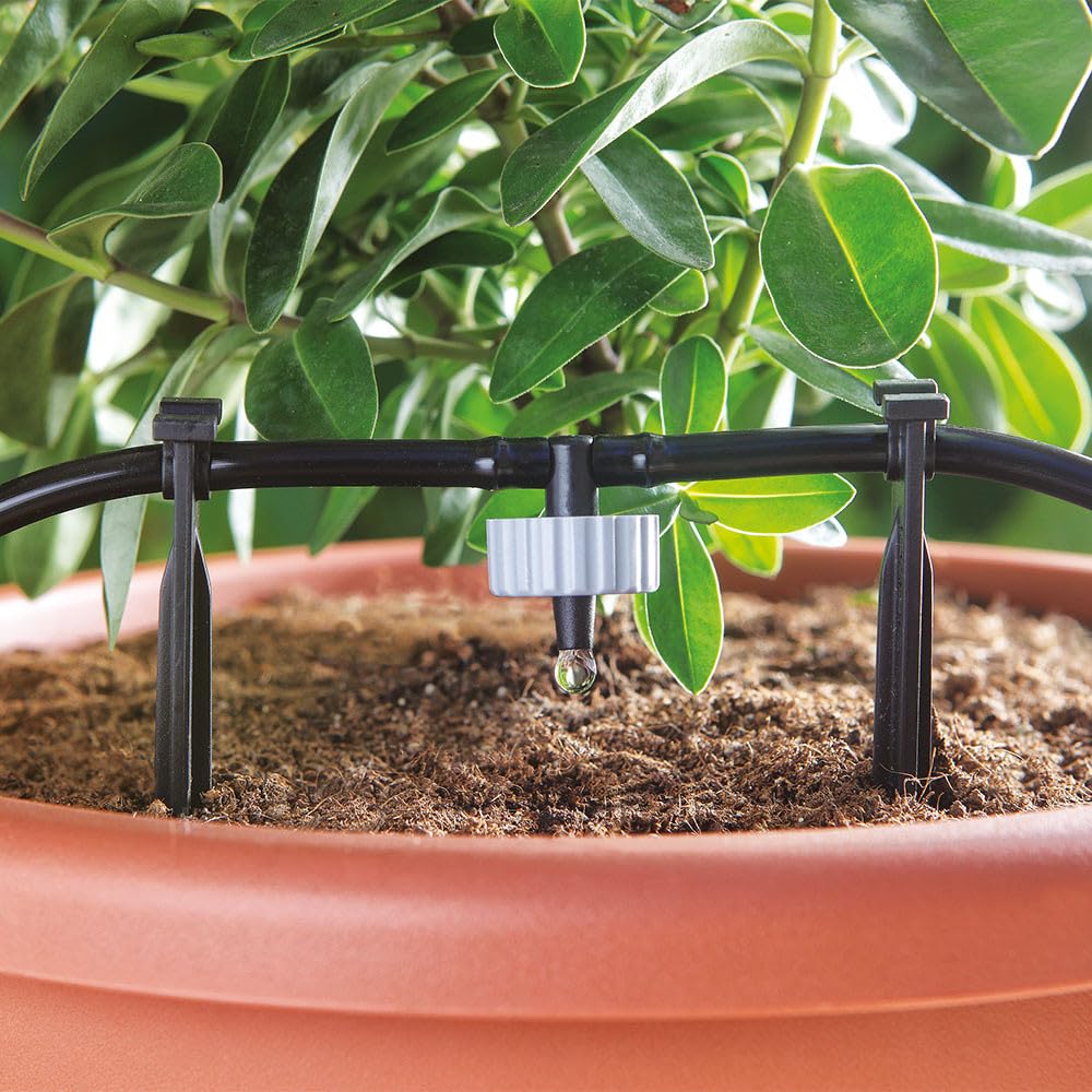 Claber 8063 Aqua-Magic System | Solar Drip Irrigation Kit for 20 Plants