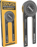 LEXIVON 7-Inch Aluminum Miter Saw Protractor | Precision Angle Finder