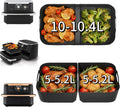 Pietuley Silicone Air Fryer Liners for Ninja FlexDrawer AF500UK
