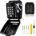 Knasin Wall Mounted Key Safe – Police Approved Weatherproof Lock Box
