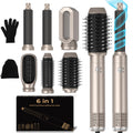 6-in-1 Air Styler | 1000W Ionic Hair Dryer Brush & Curler