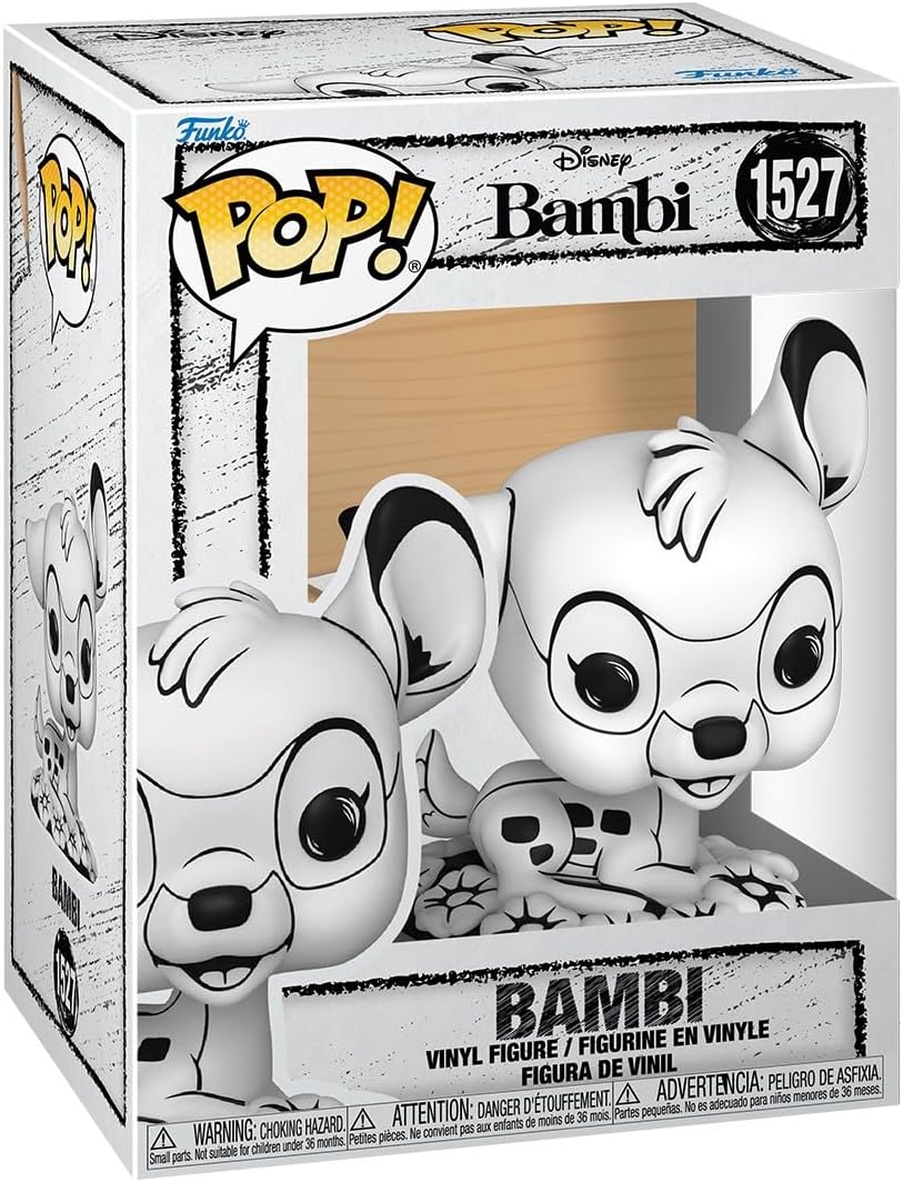 Funko Pop! Disney: Bambi Sketched Vinyl Figure #1527 – 3.75 Inch