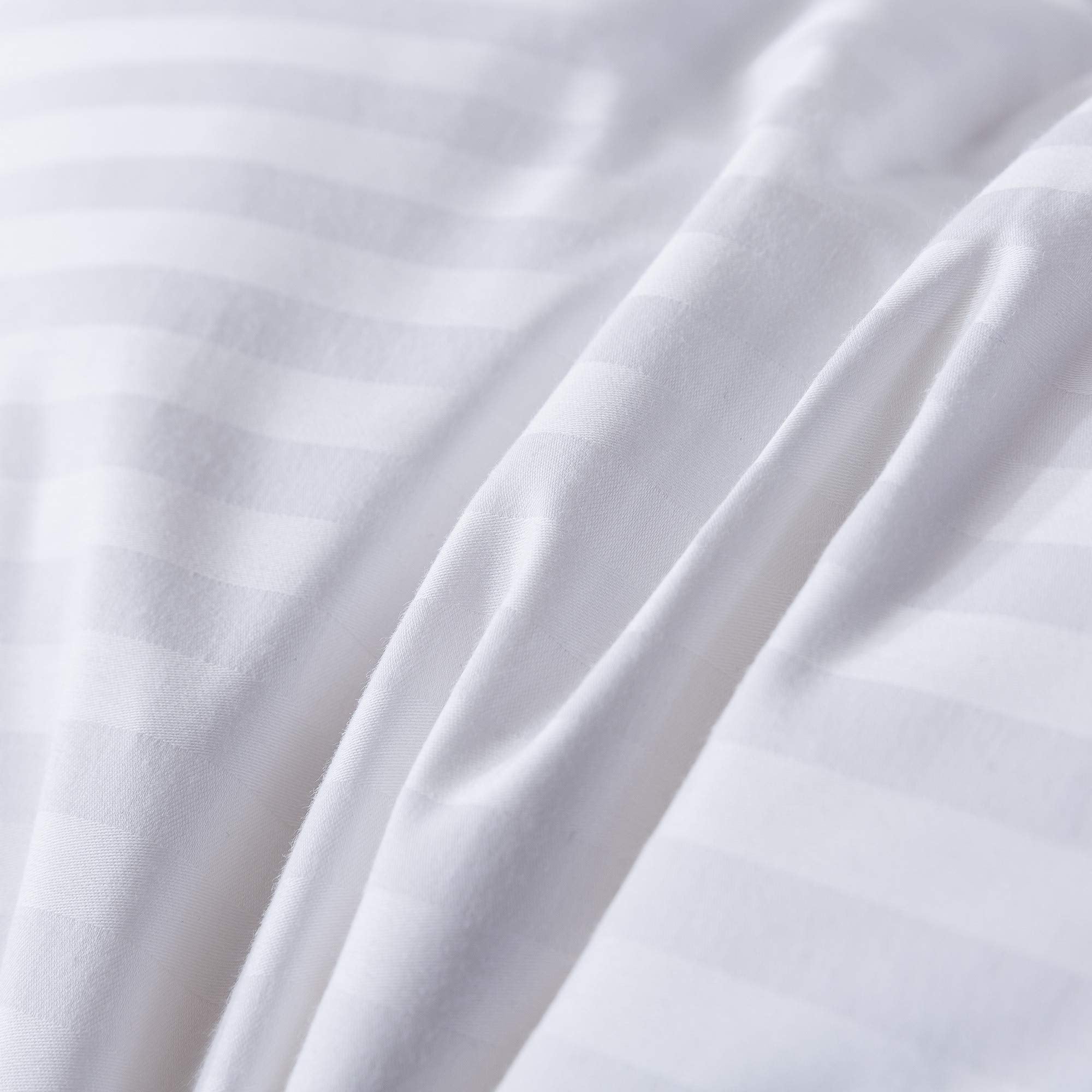 SUFUEE Goose Feather and Down Pillow Pair | 100% Cotton Cover