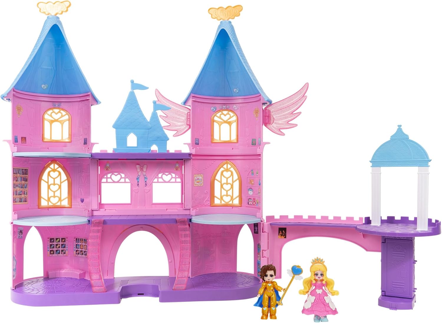 Royale High Castle Campus Playset with 2 Exclusive Dolls by Jazwares