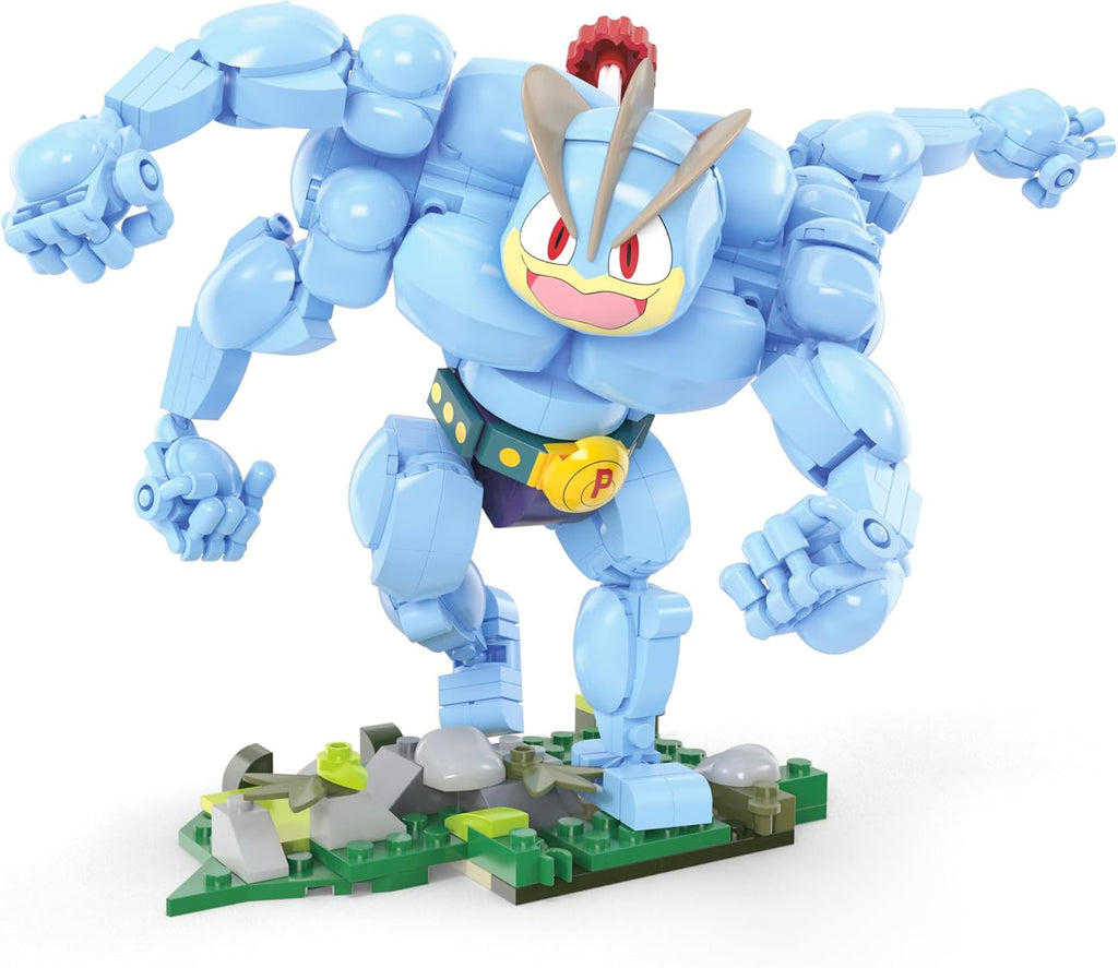 MEGA Pokémon Machamp Building Set – 401-Piece Motion Brick Toy