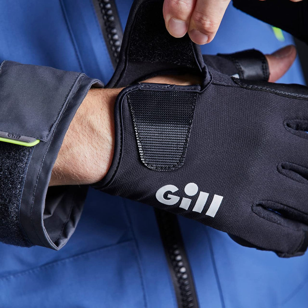 Gill Championship Short Finger Sailing Gloves – Dura-Grip & UV 50+ Protection