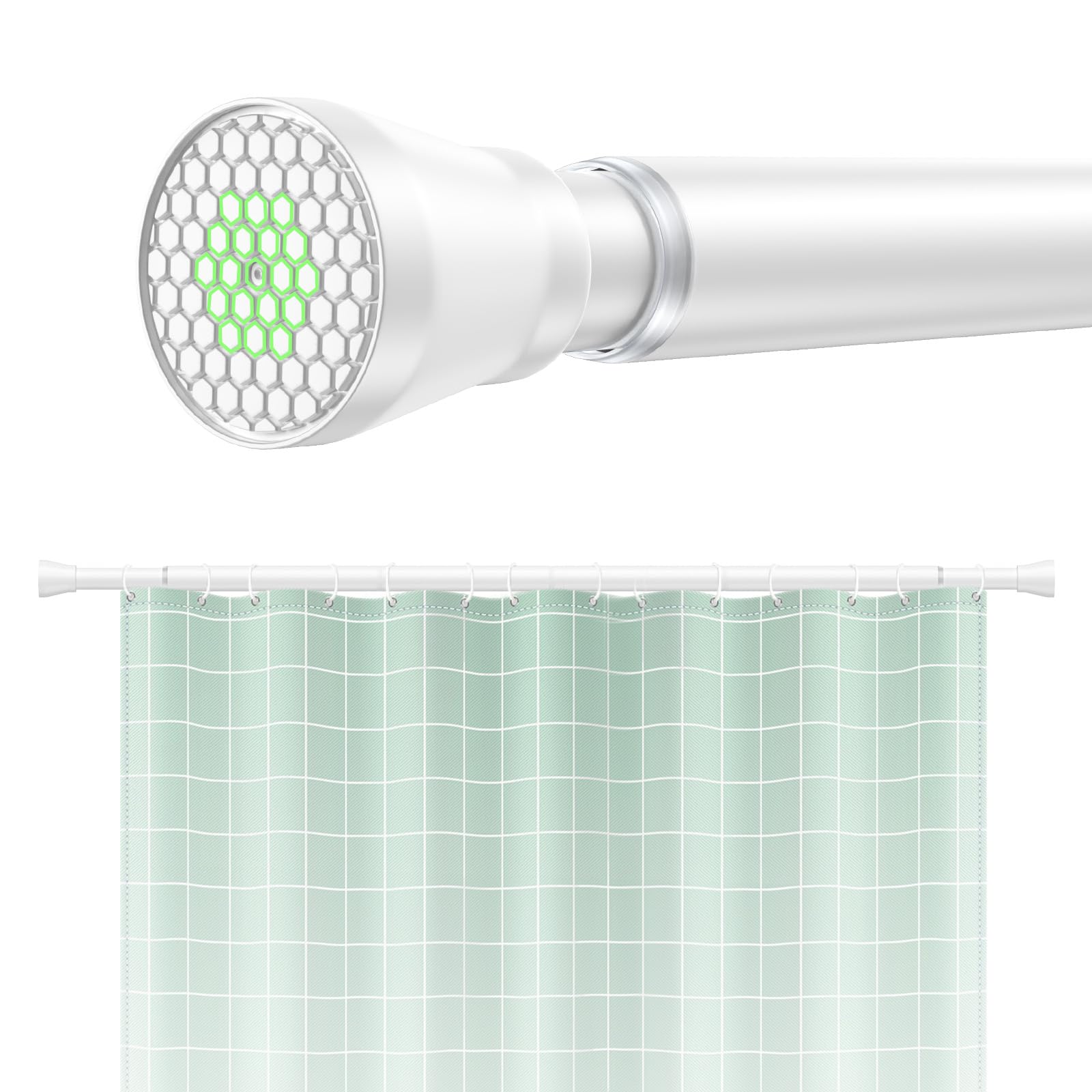 Jolof Store Extendable Tension Rod | 115-195cm Heavy-Duty Steel Pole
