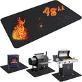UBeesize Fireproof Grill Mat – 96x122cm Heat Resistant Floor Protector