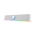 Trust Gaming GXT 619W Thorne PC Soundbar | 12W RGB USB Speakers - White