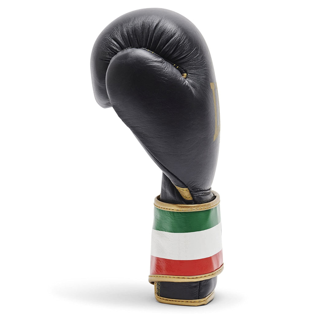 Leone 1947 Boxing Gloves – 16 oz Black Unisex Sparring Gear GN039