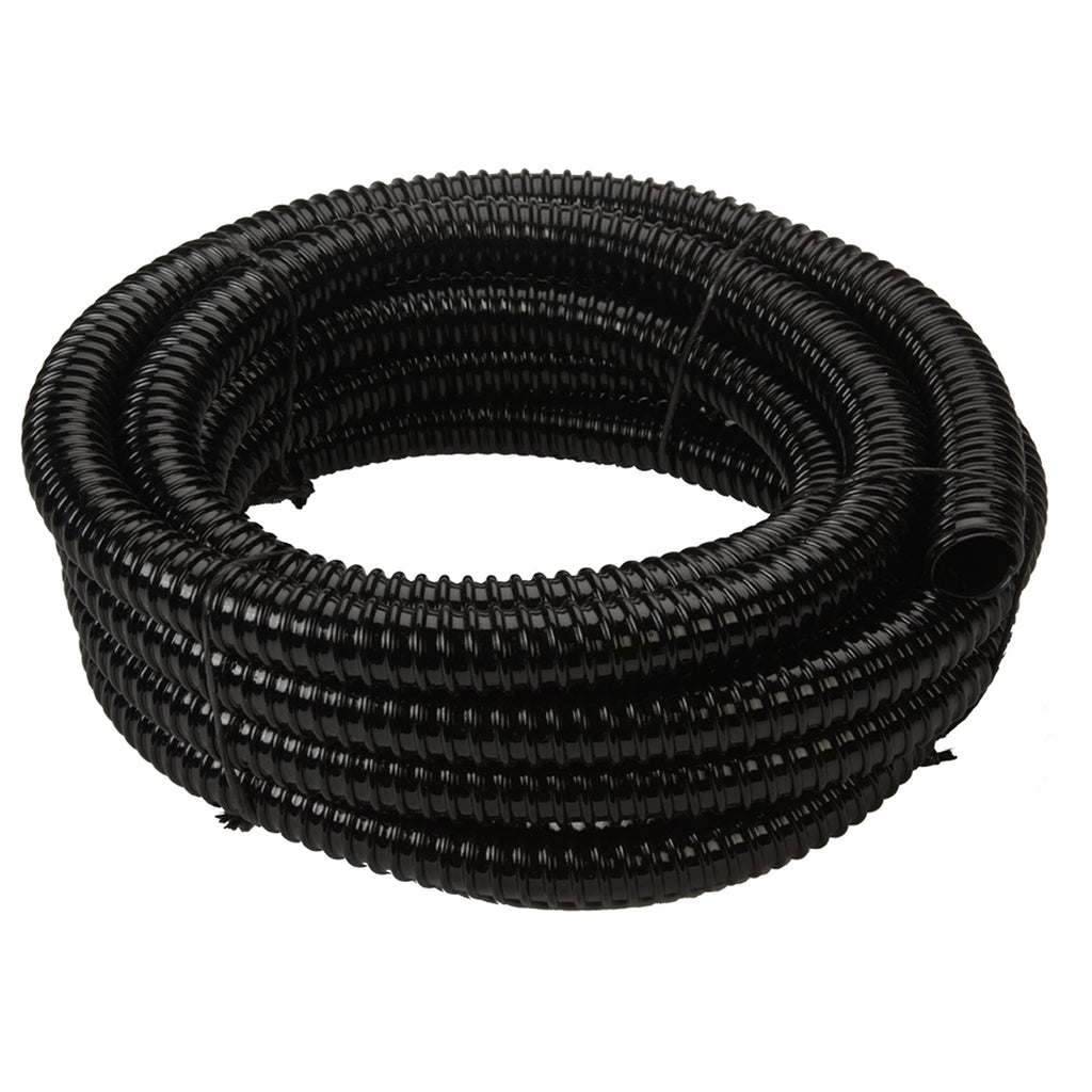 TotalPond 1-Inch x 20-Foot Black Corrugated Pond Tubing for Pumps