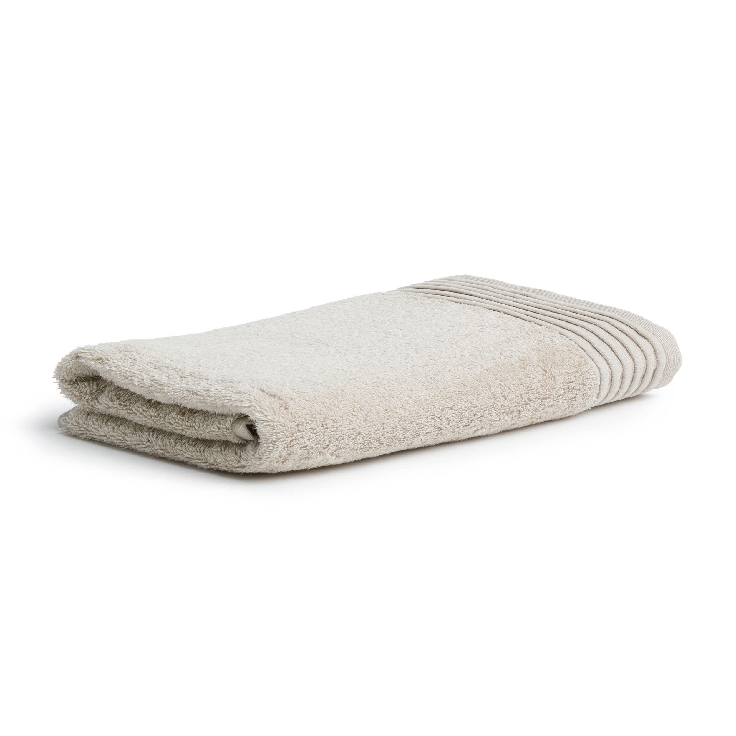 möve Loft Shower Towel – 100% Cotton Spinair, Papyrus, 80x150 cm