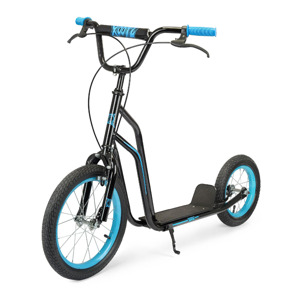 Xootz Kids BMX Scooter | Blue Steel Frame with Pneumatic Tyres