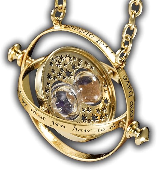 Harry Potter Hermione's Time Turner – 24k Gold-Plated Movie Replica