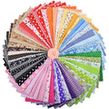 ZGXY 56-Piece Cotton Quilting Squares - 9.8" x 9.8" Precut Patchwork Fabric
