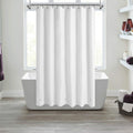 Mrs Awesome White PEVA Shower Curtain – 72x72 Waterproof Magnetic Liner
