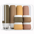 Gemice 8-Piece TSA Approved Travel Bottles – Leak Proof Silicone Set