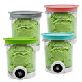 Jolof Store 4 Pack Replacement Ice Cream Tubs for Ninja Creami NC700
