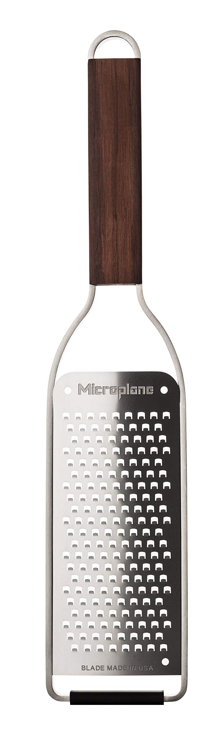 Microplane Coarse Kitchen Grater | Walnut Wood Handle & Stainless Steel