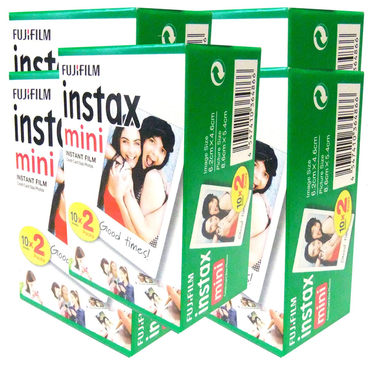 Fujifilm Instax Mini Instant Film - 100 Sheets for Mini 12, 11, 9, 8