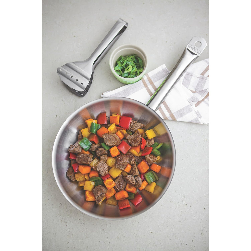 Tramontina Stainless Steel Frying Pan | 30cm Induction & Oven Safe