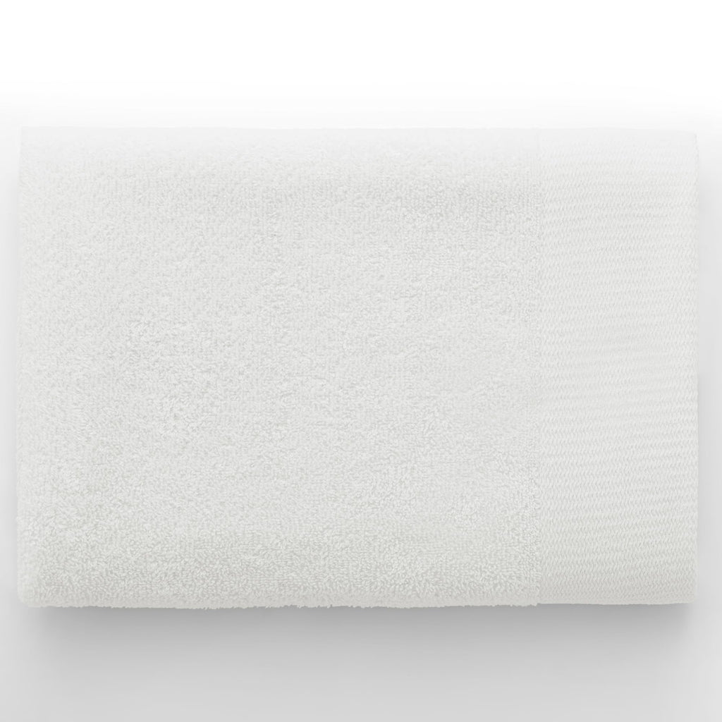AmeliaHome Amari Towel White 50 x 100 cm 100% Cotton Quality Absorbent