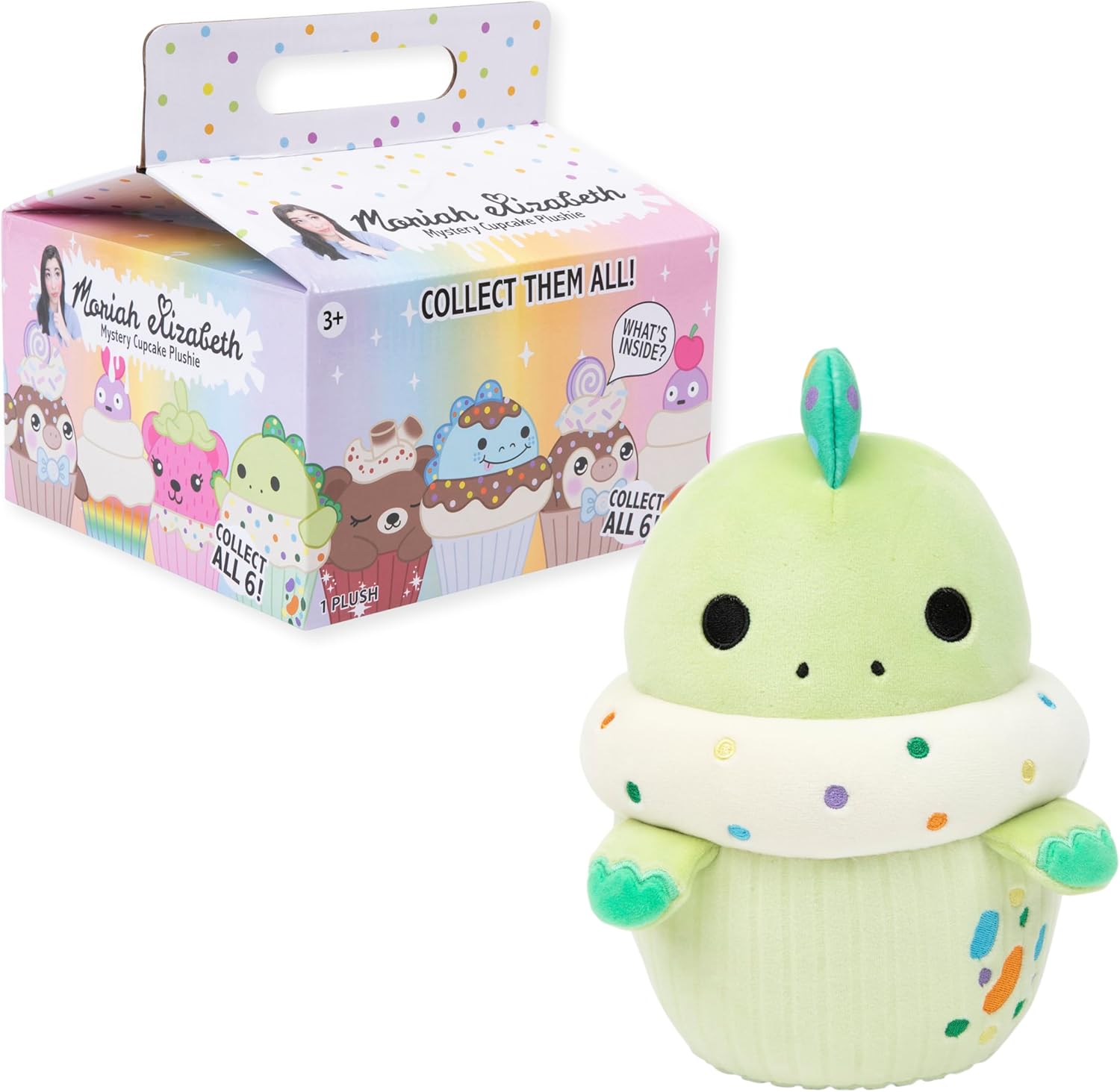 Moriah Elizabeth Cupcake Mystery Plush – 6 Inch Soft Collectible Toy