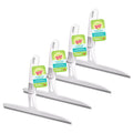 Scotch-Brite Streak-Free Glass and Shower Squeegee, 4 Pack – Soft Grip