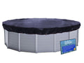 Quick Star Solar Pool Cover | Round 400cm Winter Tarpaulin | Black