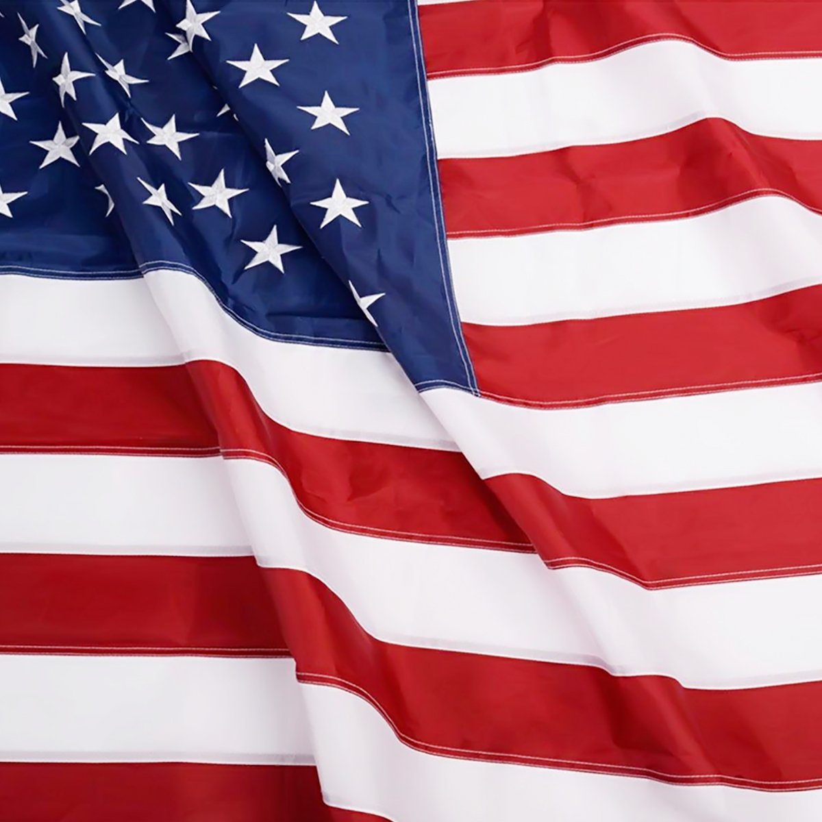 Anley EverStrong American US Flag - 6x10 Ft Heavy Duty Nylon USA Banner