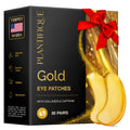 Plantifique 24K Gold Under Eye Patches - Collagen & Caffeine (30 Pairs)