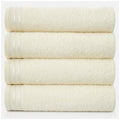 GC Gaveno Cavailia Egyptian Cotton Bath Sheets – 4 Pack Cream