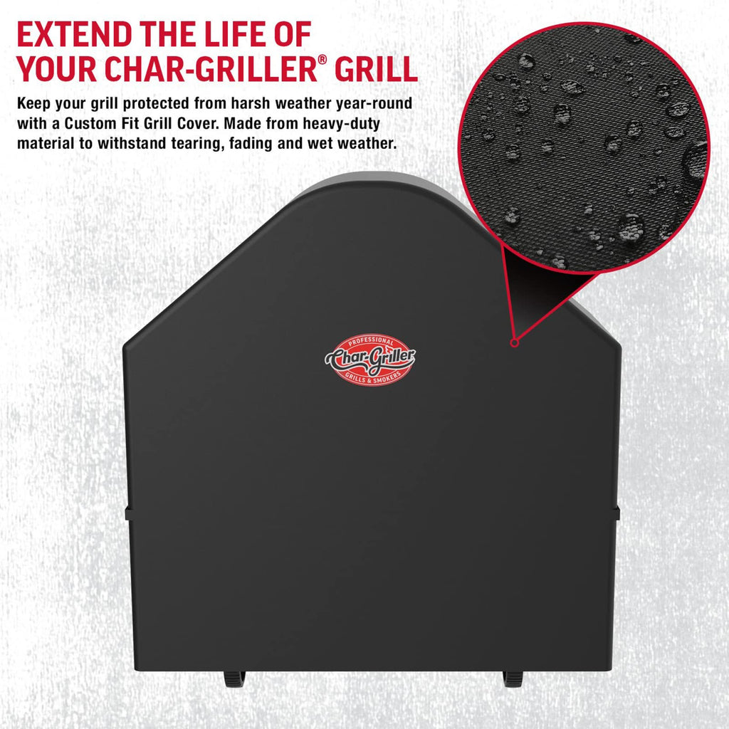 Char-Griller AKORN Auto-Kamado Grill Cover – Heavy-Duty Weatherproof Black