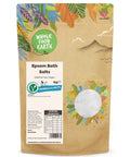 Wholefood Earth Epsom Salts 1kg – Pure Magnesium Sulphate Bath Salts