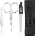 Jolof Store 3-Piece Manicure Set – Carbon Steel Travel Grooming Kit