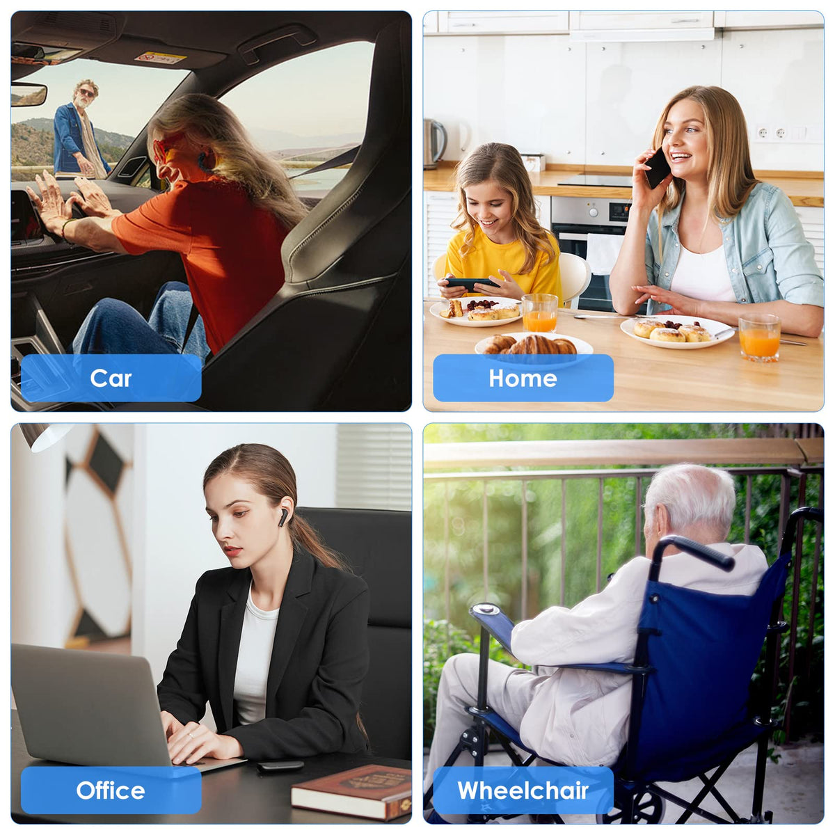 Gel Seat Cushion - Soft Sitter Honeycomb Cushions Double Thick Gel Cushion with Cloth Cover, Cooling & Ergonomic Support Pressure Cushion - image 5