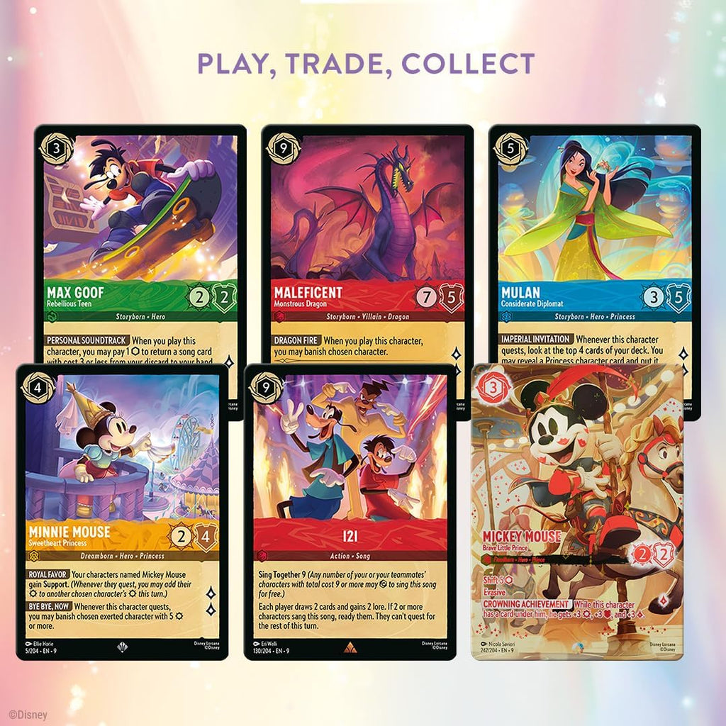 Disney Lorcana TCG: Set 9 Fabled Booster Pack Display (24 Count)
