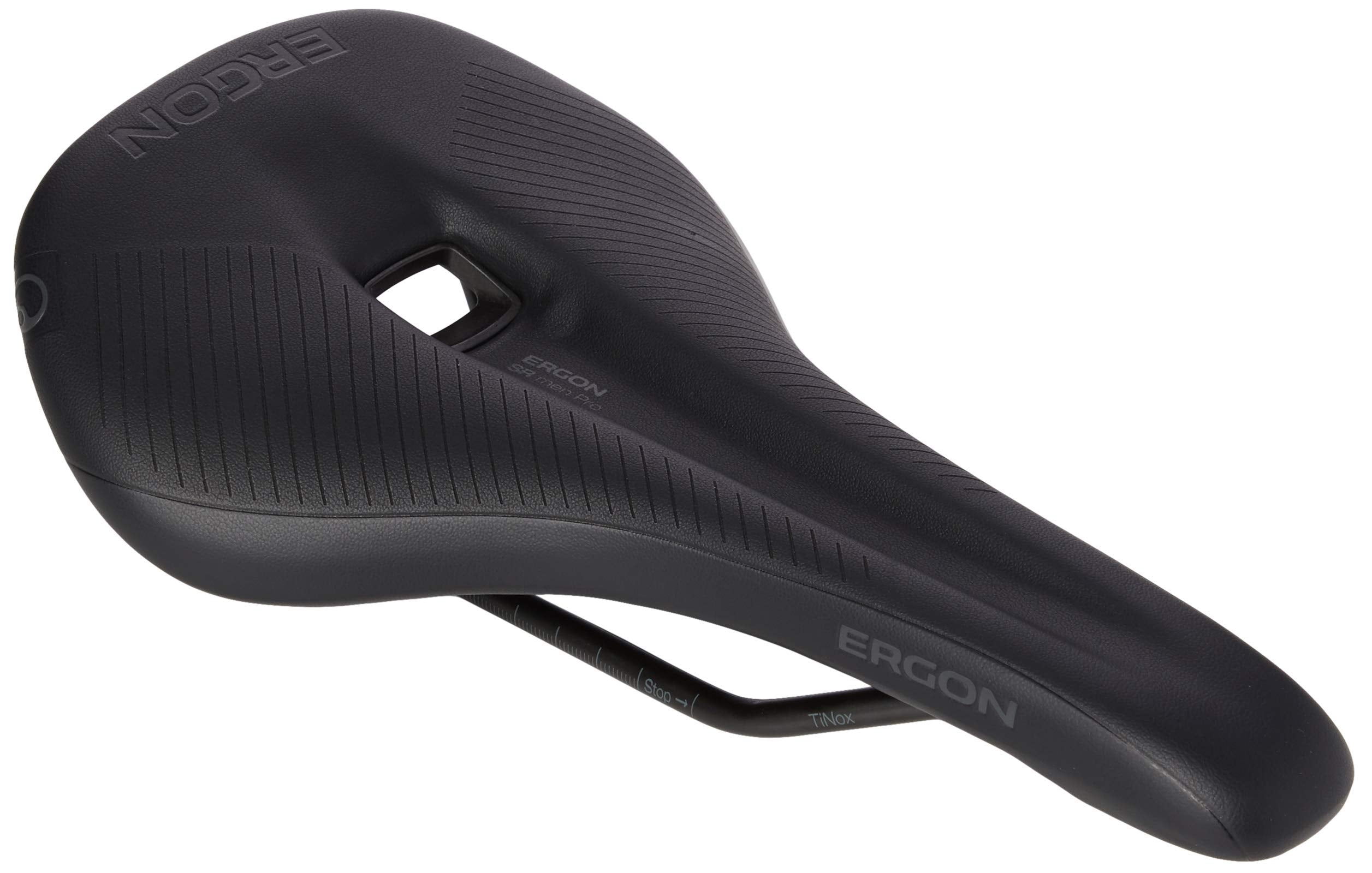 Ergon SR Pro Men Road Bike Saddle - Stealth M/L Lightweight OrthoCell