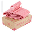 Homewit 40 Pack Baby Coat Hangers with Bows Pink, Non-Slip