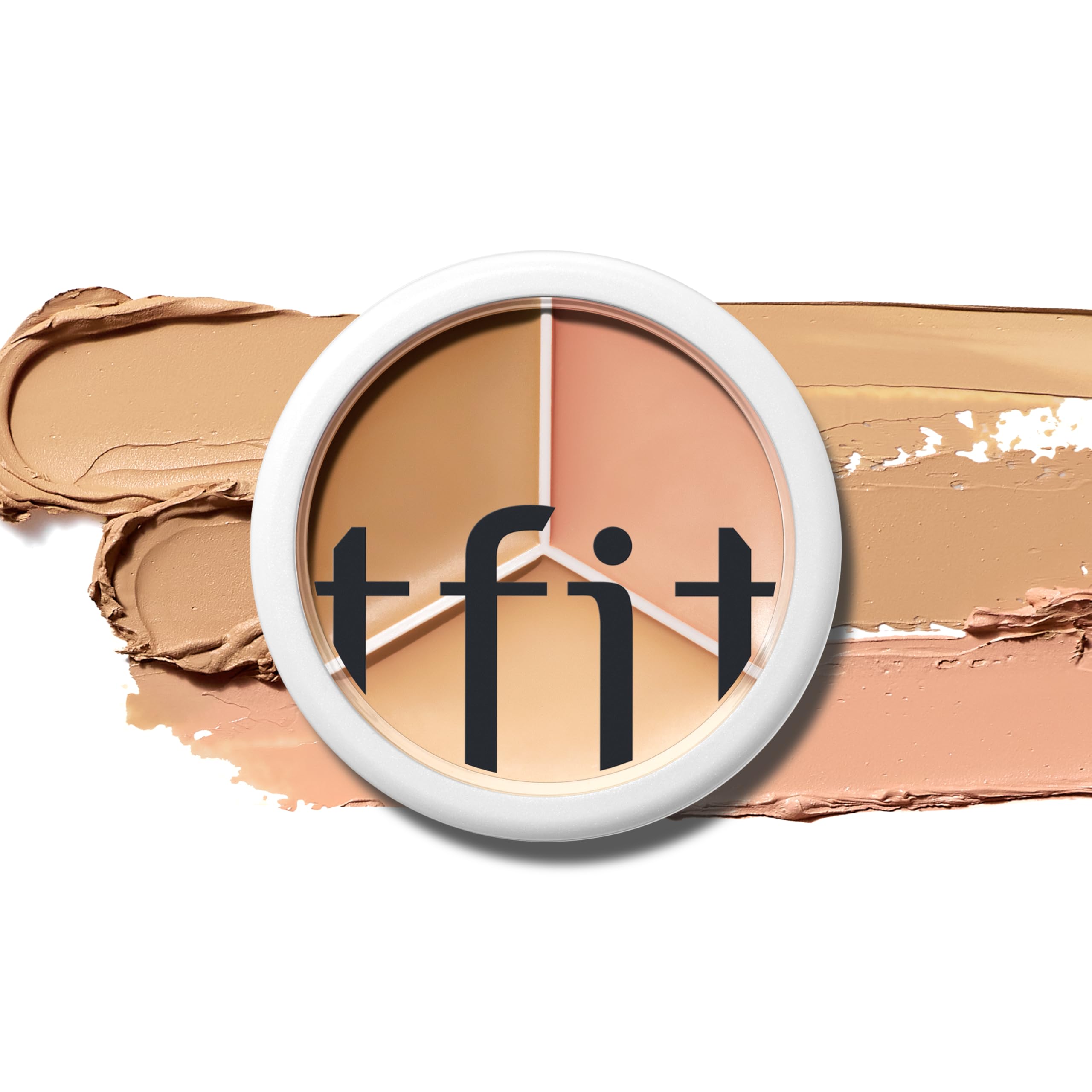 TFIT Cover Up Pro Concealer Palette | 3-in-1 Full Coverage - 02 Warm